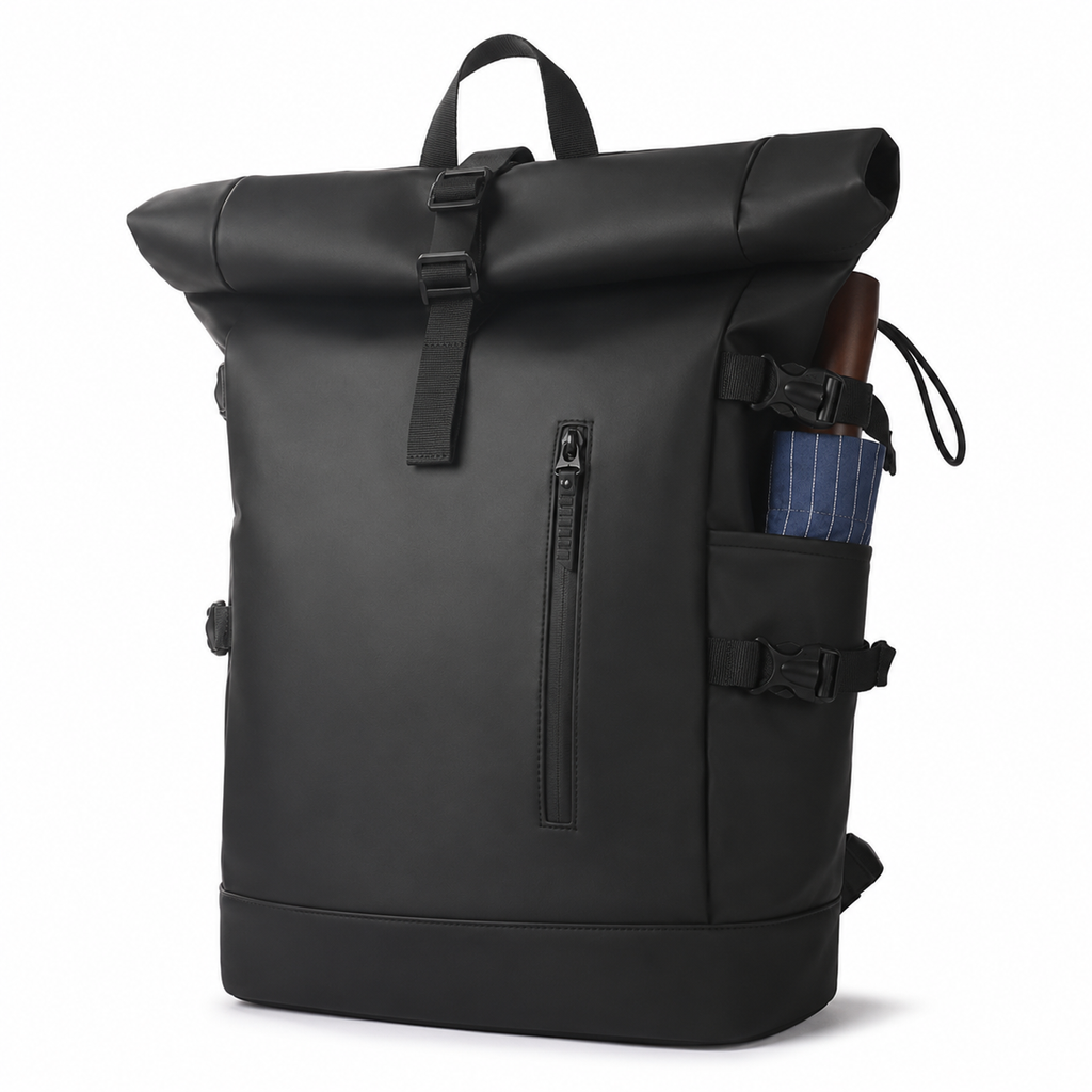 Sac à dos de voyage unisexe à volume modulable, port USB
