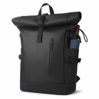 Sac à dos de voyage unisexe à volume modulable, port USB