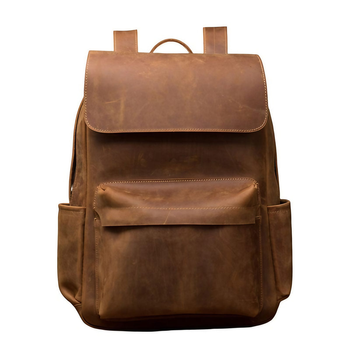 Sac à dos homme pour ordinateur 15,6 pouces, 43 x 34 cm, café