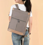 Sac à dos femme en nylon Oxford déperlant, ordinateur 14 pouces