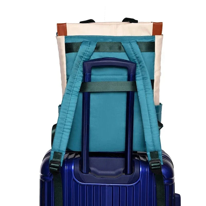 Sac à dos femme en nylon Oxford déperlant, ordinateur 14 pouces