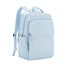 Sac à dos femme pour ordinateur 15,6 pouces en nylon Oxford, bleu