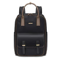 Sac à dos femme pour ordinateur 15 pouces, léger, noir ou beige, noir
