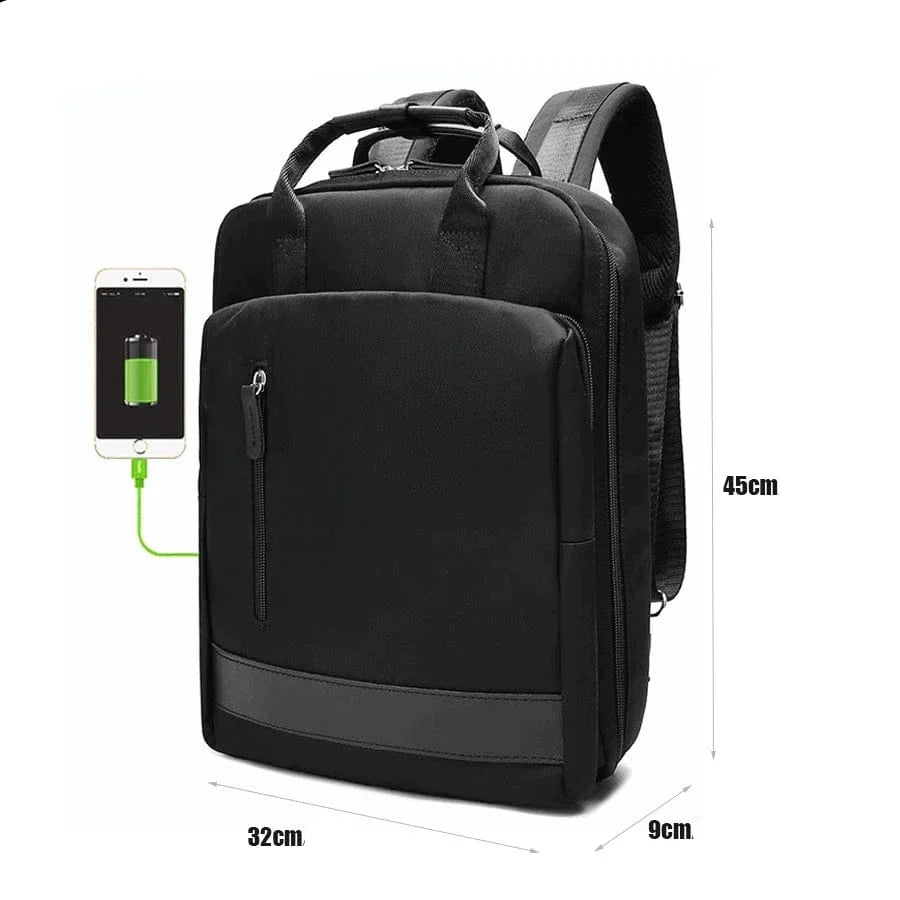 Sac à dos femme avec port USB, ordinateur 15,6 pouces