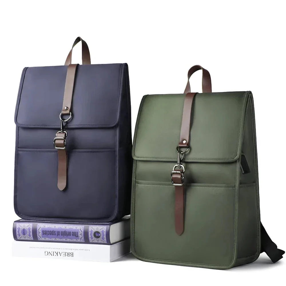 Sac à dos femme pour ordinateur 15,6 pouces, port USB