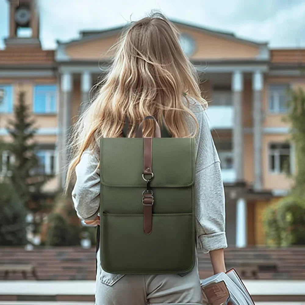 Sac à dos femme pour ordinateur 15,6 pouces, port USB