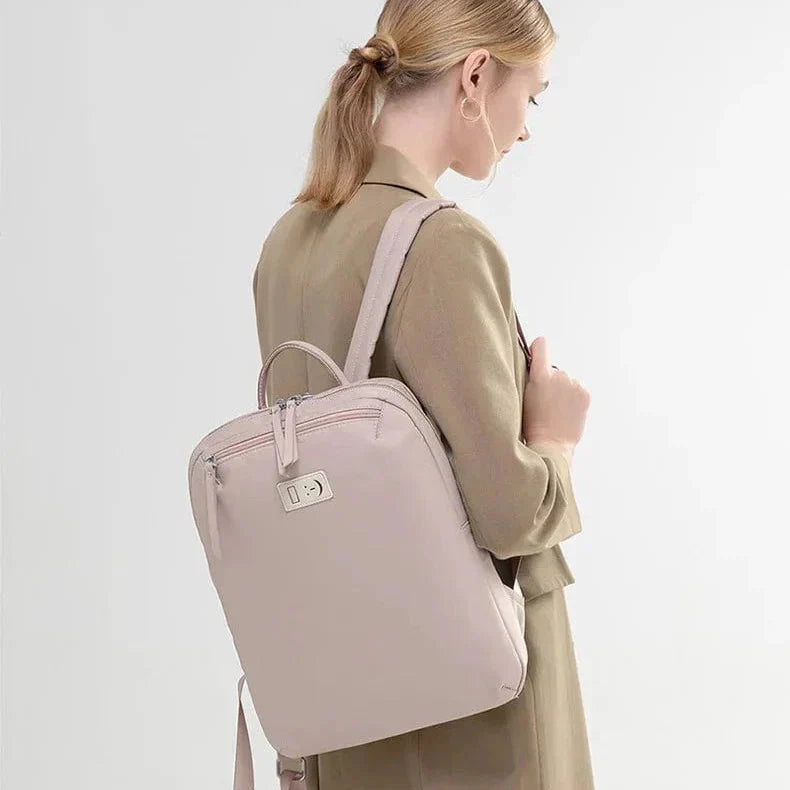 Sac à dos femme fin pour ordinateur 14 pouces, 20 litres