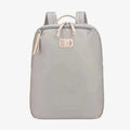 Sac à dos femme fin pour ordinateur 14 pouces, 20 litres, gris
