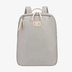 Sac à dos femme fin pour ordinateur 14 pouces, 20 litres, gris