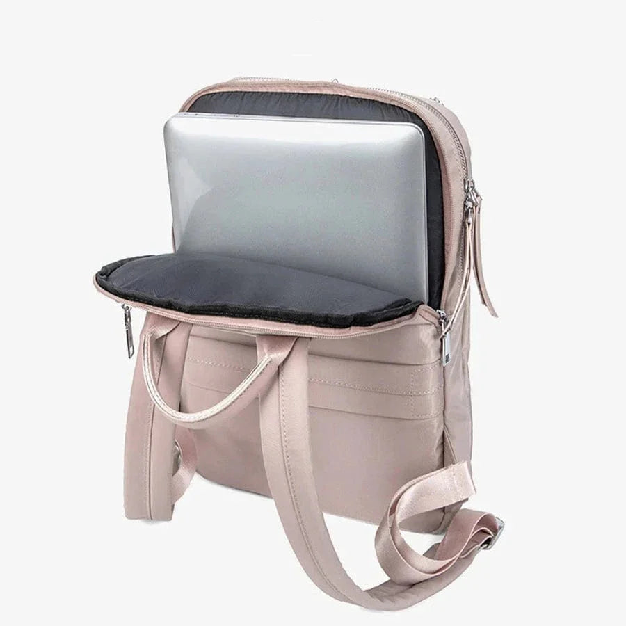 Sac à dos femme fin pour ordinateur 14 pouces, 20 litres