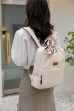 Sac à dos femme ordinateur 13 pouces en nylon imperméable