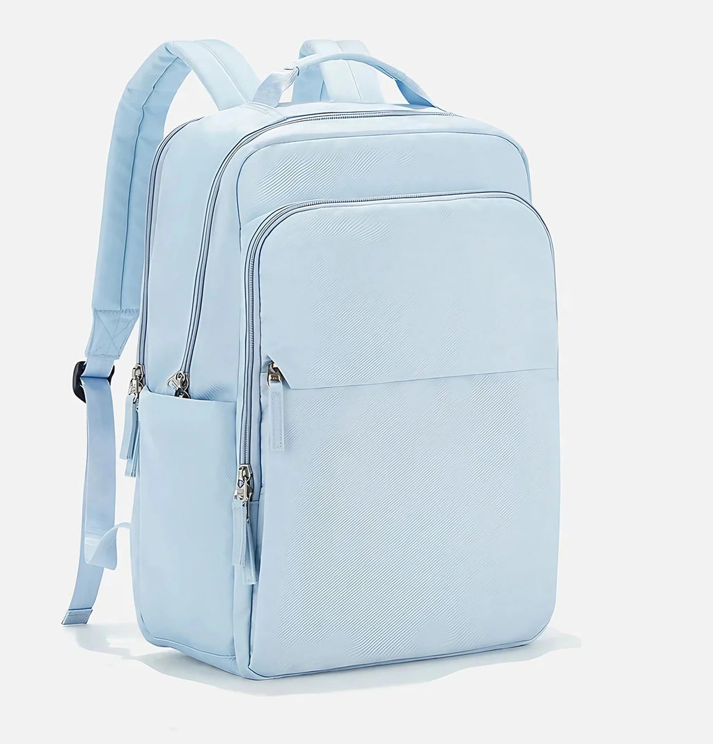 Sac à dos femme pour ordinateur portable 15 pouces, quatre coloris, bleu