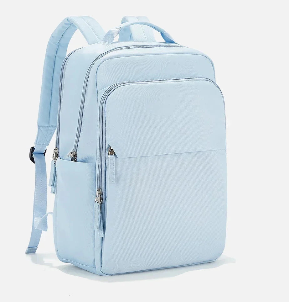 Sac à dos femme pour ordinateur portable 15 pouces, quatre coloris, bleu