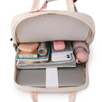 Sac à dos femme ordinateur 13 pouces en nylon imperméable