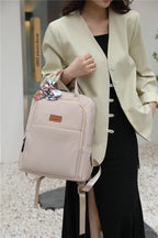 Sac à dos femme ordinateur 13 pouces en nylon imperméable