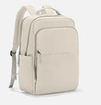 Sac à dos femme pour ordinateur portable 15 pouces, quatre coloris, beige