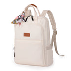 Sac à dos femme ordinateur 13 pouces en nylon imperméable