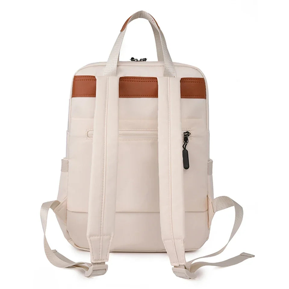 Sac à dos femme ordinateur 13 pouces en nylon imperméable