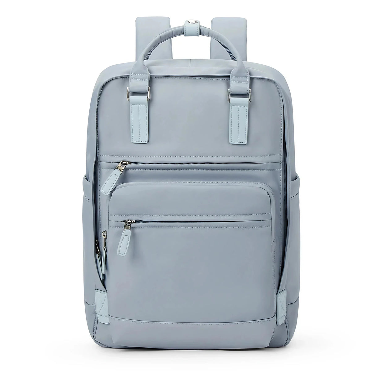 Sac à dos femme en nylon pour ordinateur 15,6 pouces, six coloris, bleu