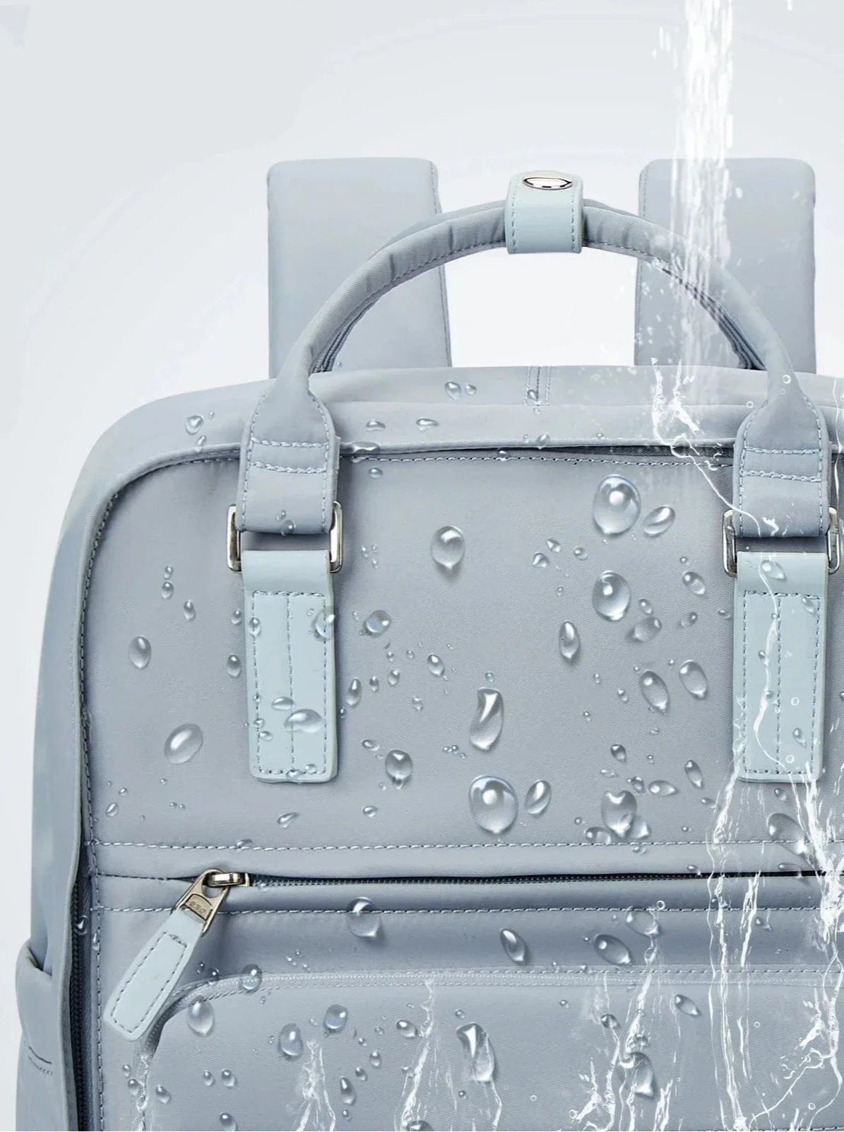 Sac à dos femme en nylon pour ordinateur 15,6 pouces, six coloris