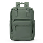 Sac à dos femme en nylon pour ordinateur 15,6 pouces, six coloris, vert