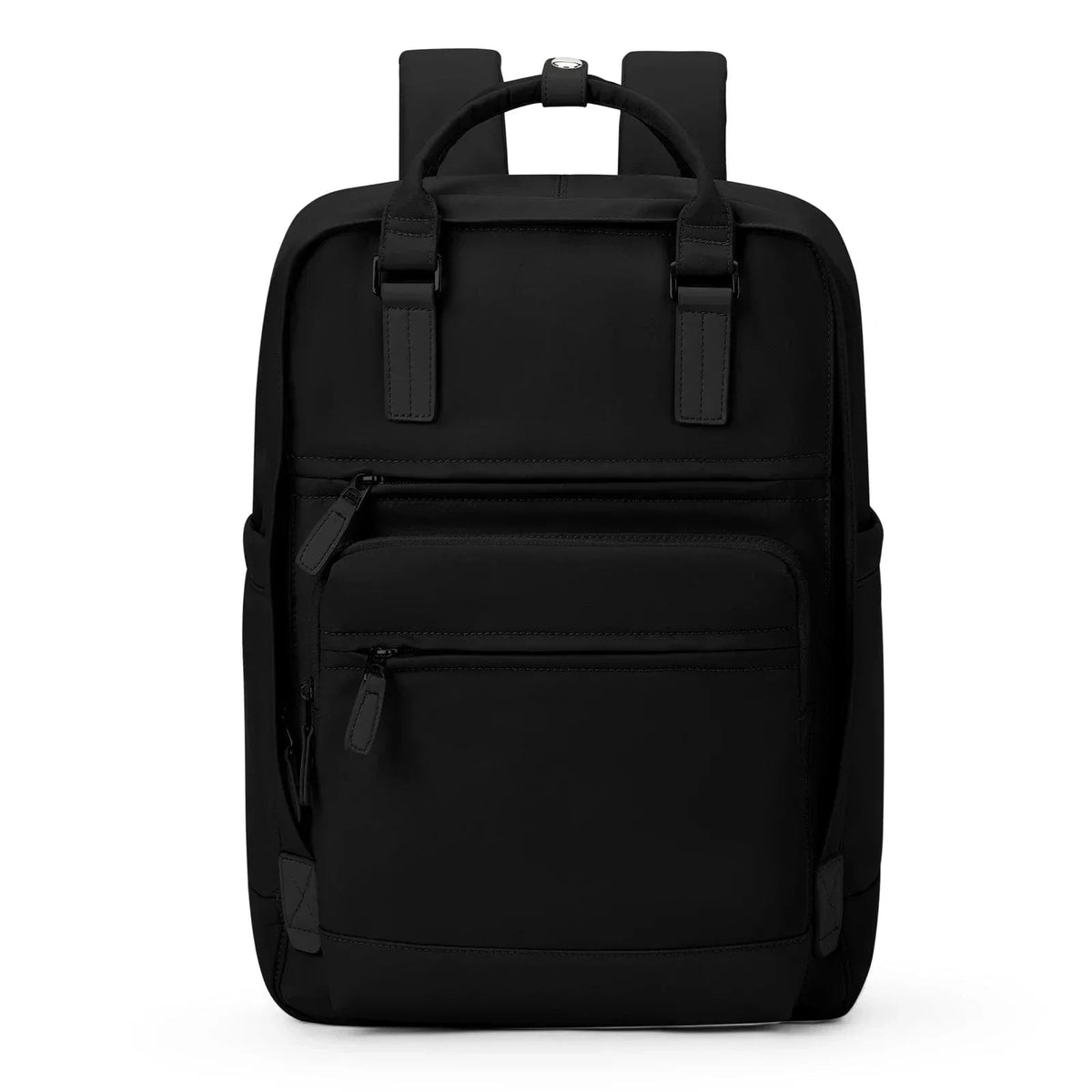 Sac à dos femme en nylon pour ordinateur 15,6 pouces, six coloris, noir