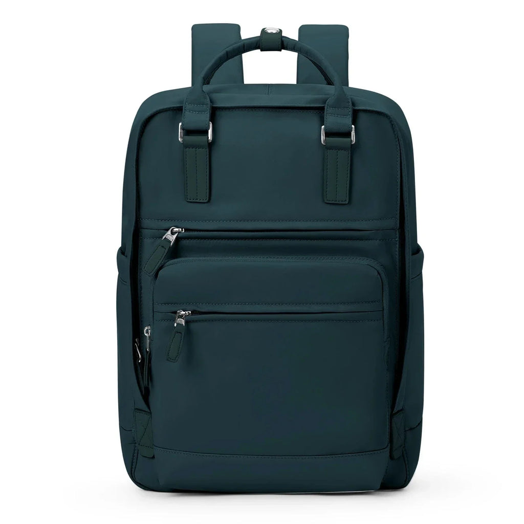 Sac à dos femme en nylon pour ordinateur 15,6 pouces, six coloris, bleu nuit