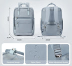 Sac à dos femme en nylon pour ordinateur 15,6 pouces, six coloris