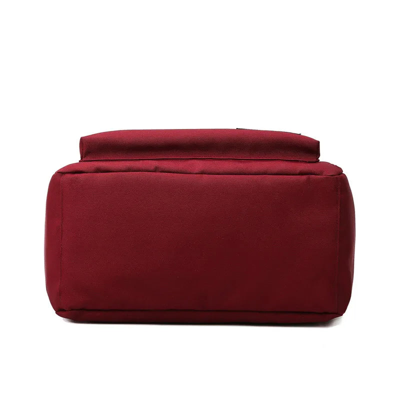 Sac à dos femme en toile à rabat, compartiment ordinateur