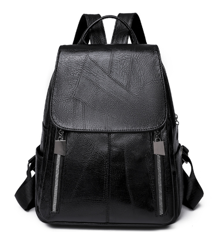 Sac à dos antivol femme à fermetures cachées, porté dos ou main