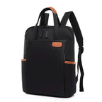 Sac à dos femme en nylon Oxford, ordinateur 14 pouces, noir