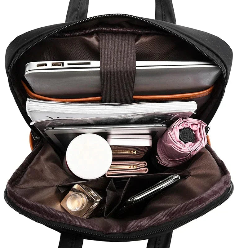 Sac à dos femme en nylon Oxford, ordinateur 14 pouces