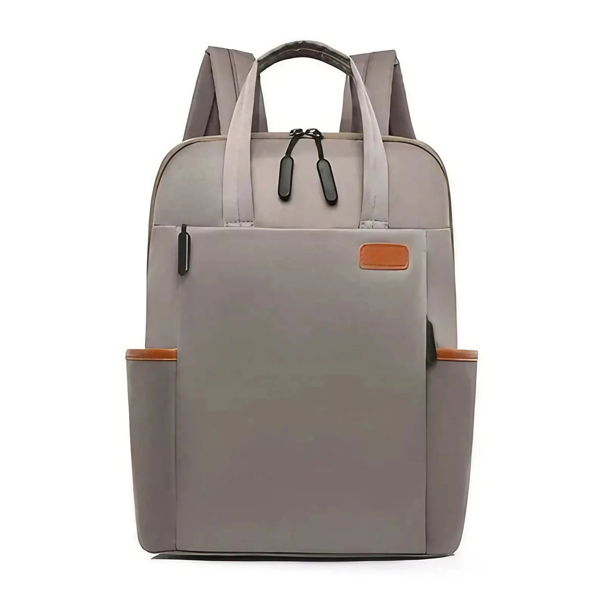 Sac à dos femme en nylon Oxford, ordinateur 14 pouces, kaki