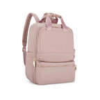 Sac à dos ordinateur femme 14 pouces en nylon Oxford, six coloris, rose