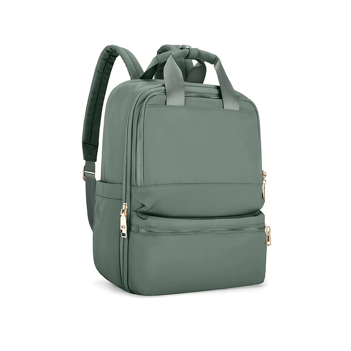 Sac à dos ordinateur femme 14 pouces en nylon Oxford, six coloris, vert