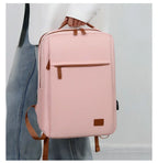 Sac à dos ordinateur femme en toile Oxford, cinq coloris