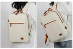 Sac à dos ordinateur femme en toile Oxford, cinq coloris