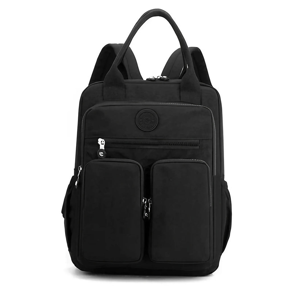 Sac à dos femme collège en nylon Oxford, 14 pouces, sept coloris