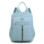 Sac à dos femme collège en nylon Oxford, 14 pouces, sept coloris