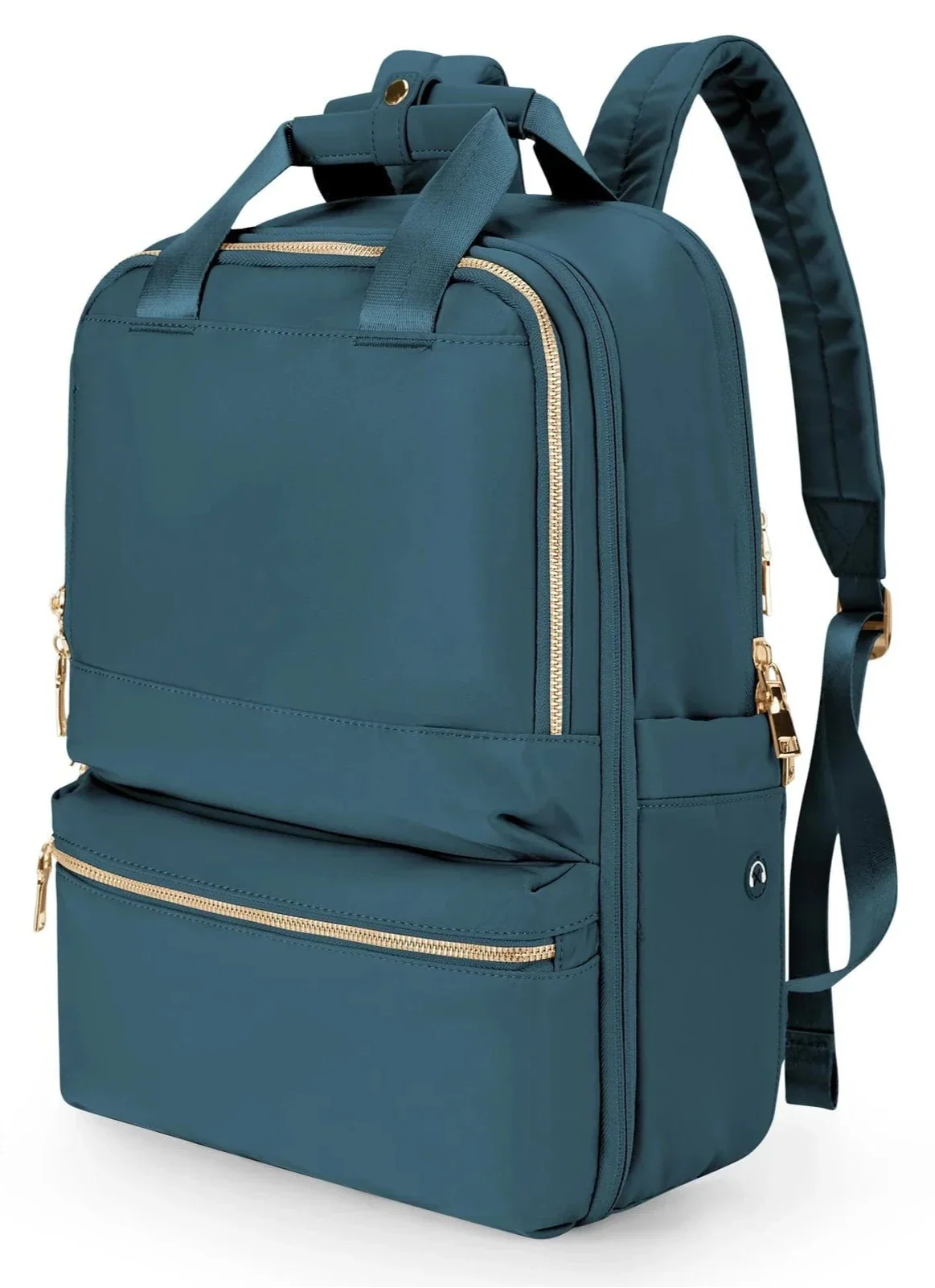 Sac à dos femme en nylon Oxford, ordinateur 15 pouces, bleu