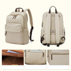Sac à dos femme en nylon, ordinateur 13 pouces, quatre coloris