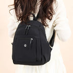 Petit sac à dos femme en nylon léger, sept coloris