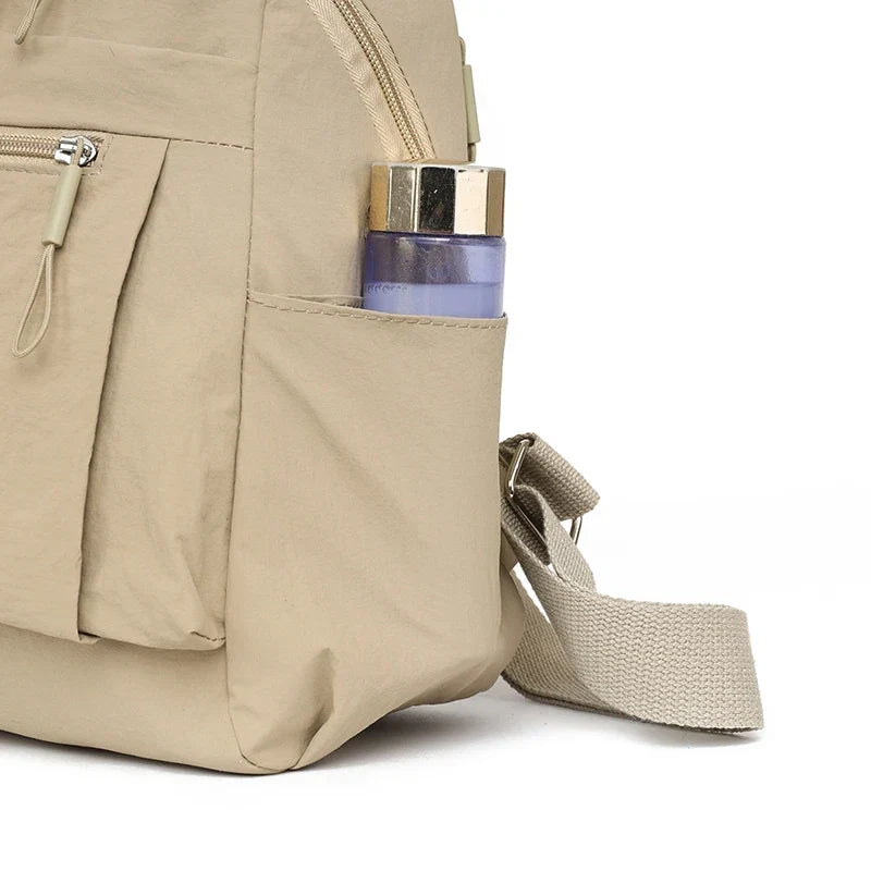 Petit sac à dos femme en nylon léger, sept coloris
