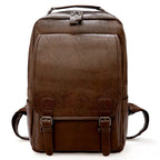 Sac à dos homme en similicuir, 41 x 27 cm, trois coloris
