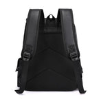 Sac à dos homme en similicuir, compartiment ordinateur