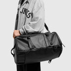 Sac à dos homme en similicuir noir pour ordinateur 17 pouces