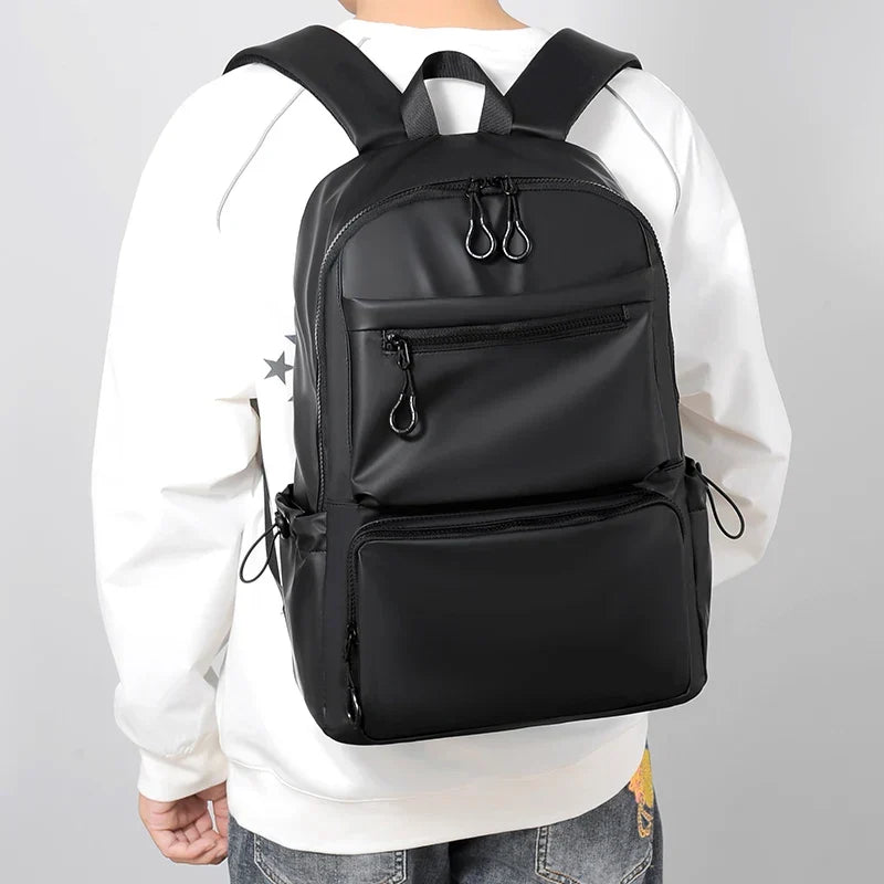 Sac à dos homme étanche, poche ordinateur 14 pouces