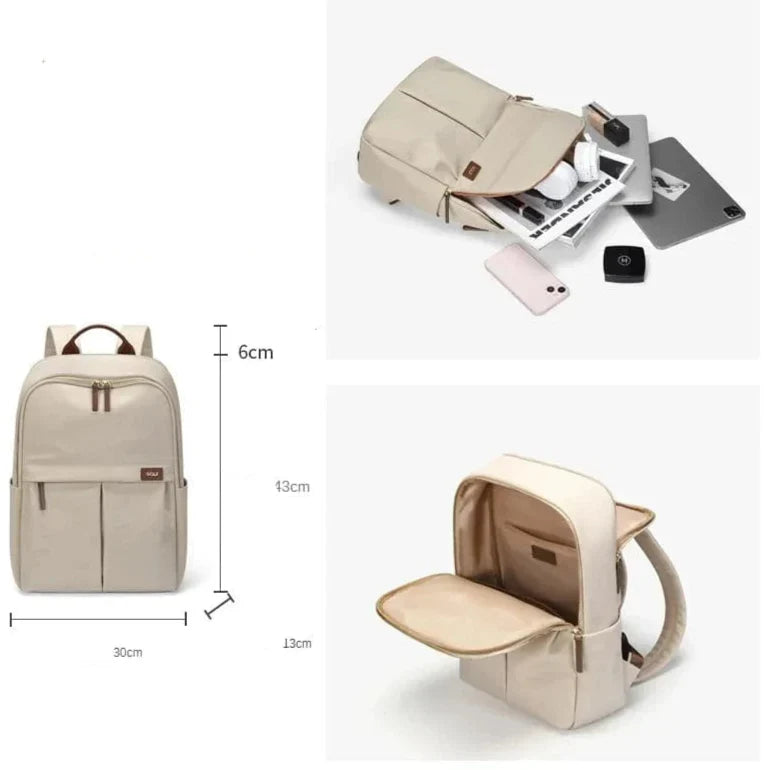 Sac à dos femme pour ordinateur 16 pouces, 550 g, quatre coloris