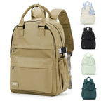 Sac à dos imperméable étudiant et travail, 15,6 pouces, kaki