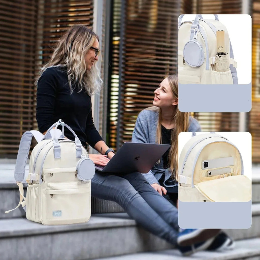 Sac à dos imperméable étudiant et travail, 15,6 pouces